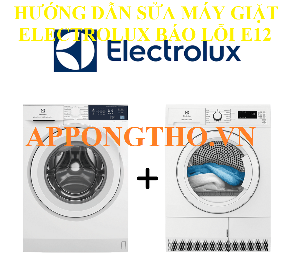 Có thể tự sửa lỗi E12 máy giặt Electrolux không?