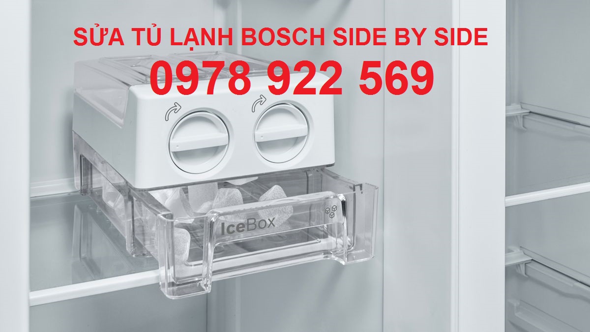 Tủ Lạnh Bosch Side by Side Không Đông Đá Khắc Phục & Cài Đặt