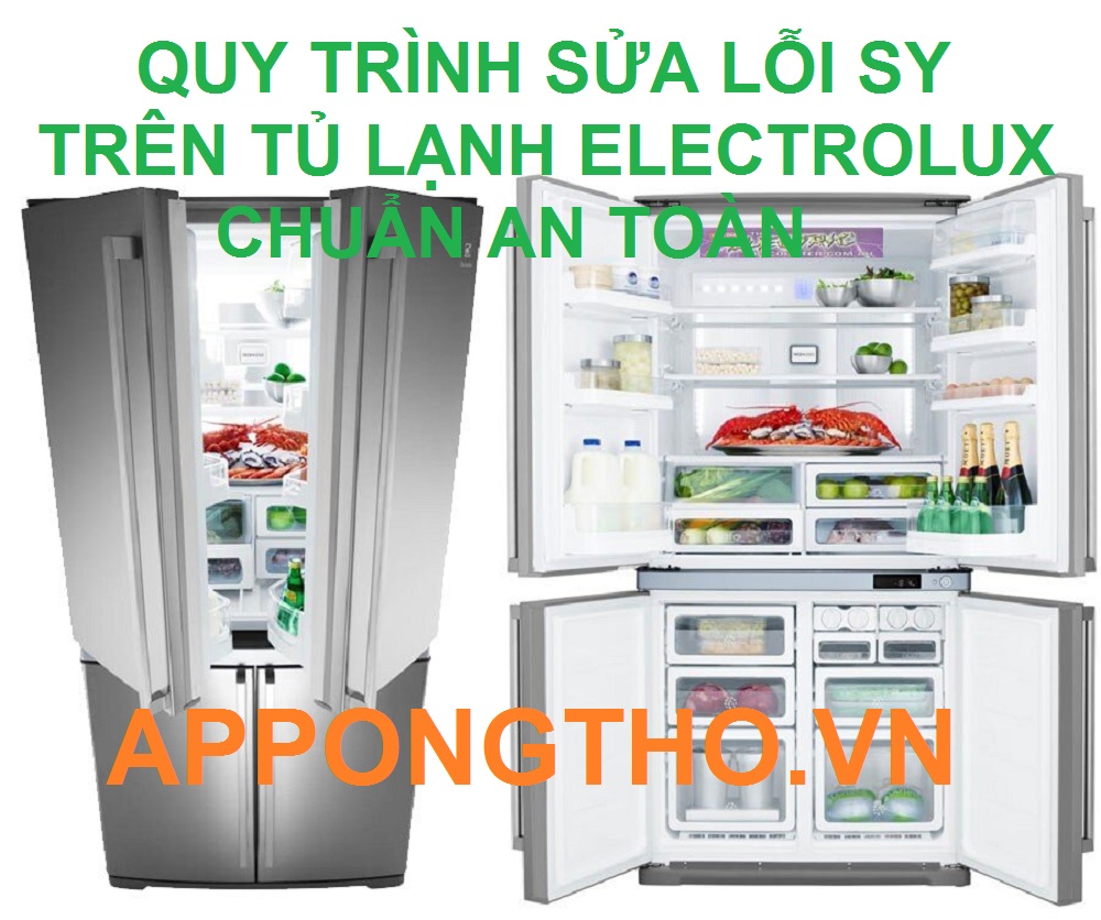 Làm thế nào để tự khắc phục lỗi SY trên tủ lạnh Electrolux?