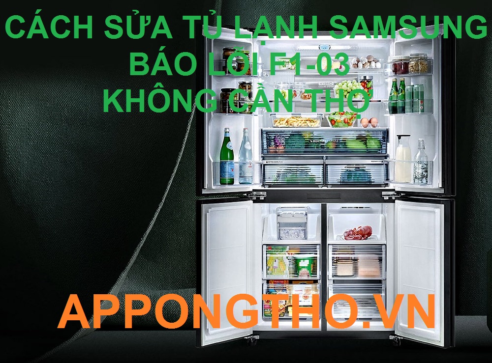 Thợ sửa lỗi F1-03 tủ lạnh Samsung Giỏi Nhất Tại Hà Nội